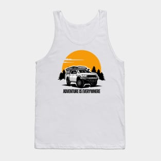 Adventure Is Everywhere - 4WD Camper Tank Top